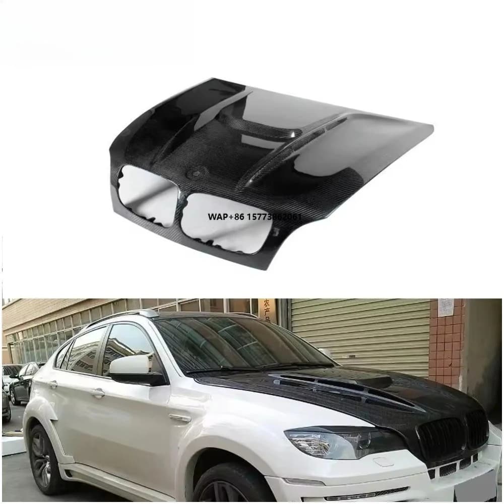 Carbon Fiber Engine Hood for X6 F16