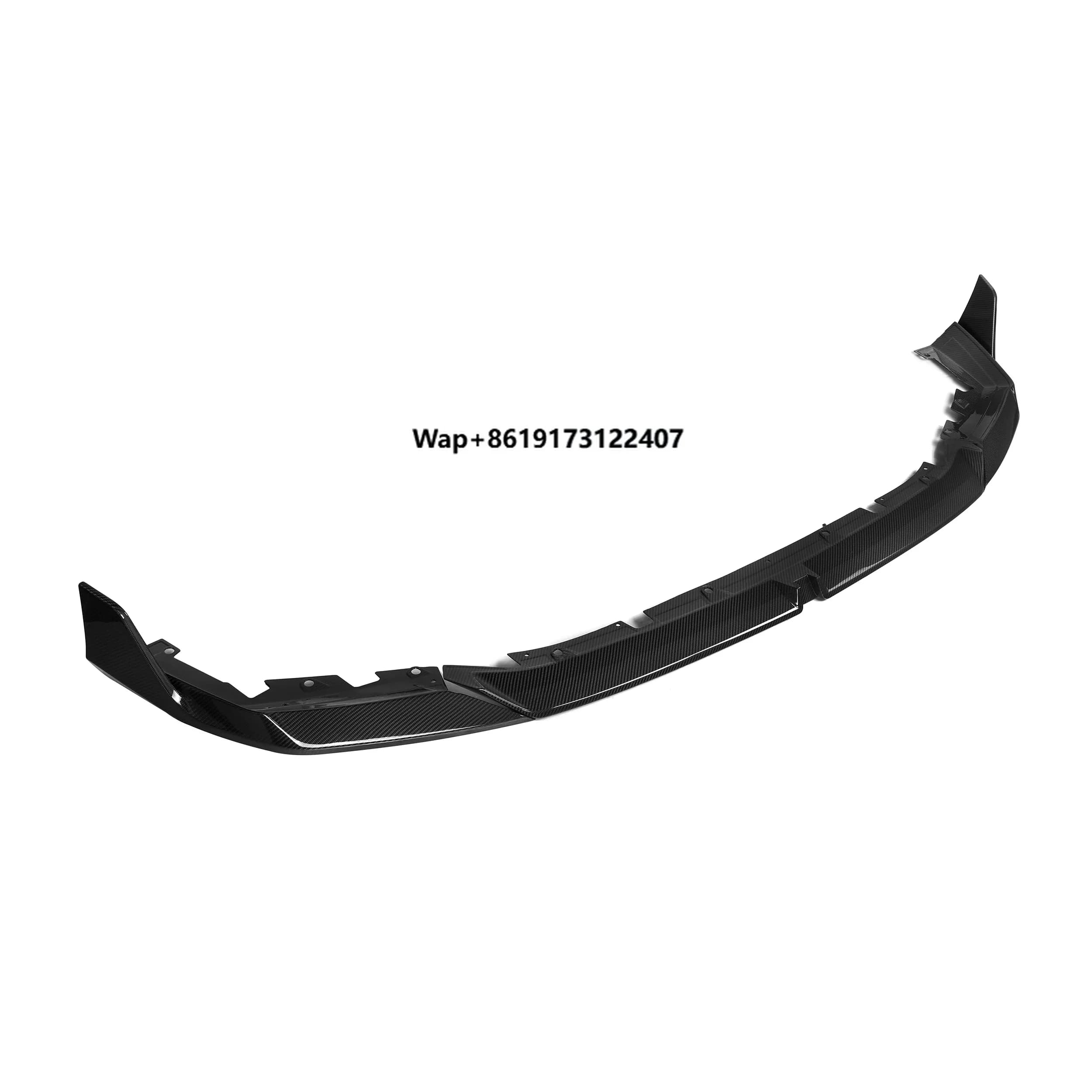 100% Dry Carbon Fiber SQ-B Style Front Bumper Lip Body Kit for G90 G99 M5 Sedan 2025+ Front Spoiler Lip