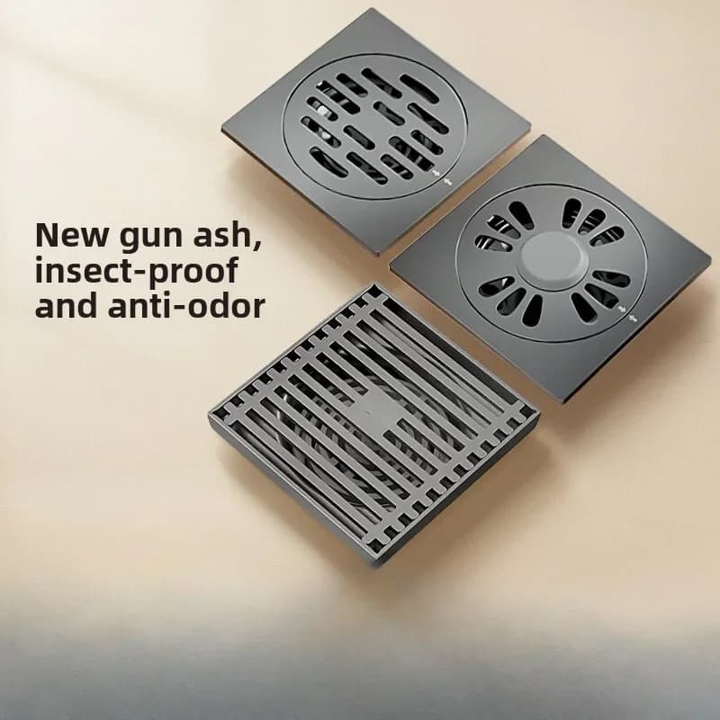 Floor drain gun stainless steel deodorant sewer universal washing machine shower floor drain