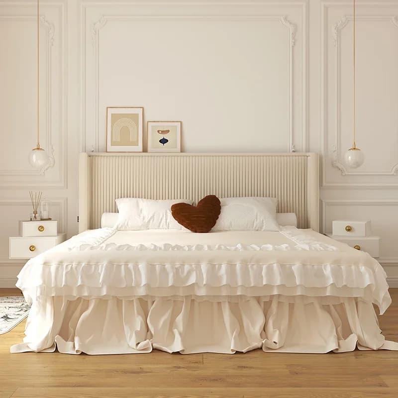 Sleeping Simple Bed Beauty Girls Full Floor Modern Human Dog Bed Bedroom Headboards Letto Matrimoniale Lounge Suite Furniture