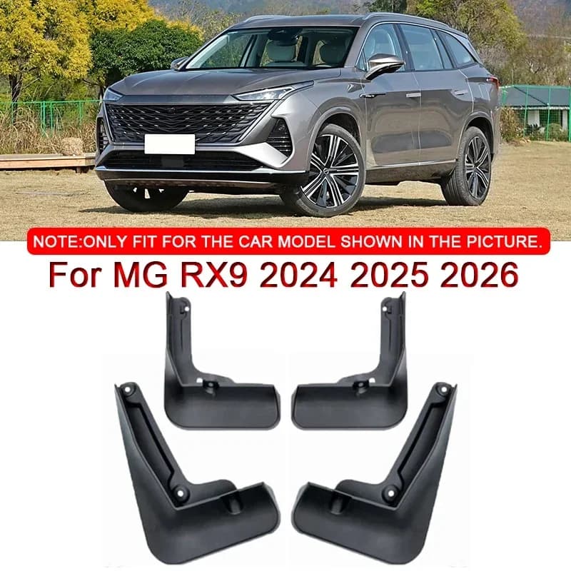 Ajuste para MG RX9 2024 2025 2026 estilo de coche ABS guardabarros de coche protector contra salpicaduras guardabarros guardabar