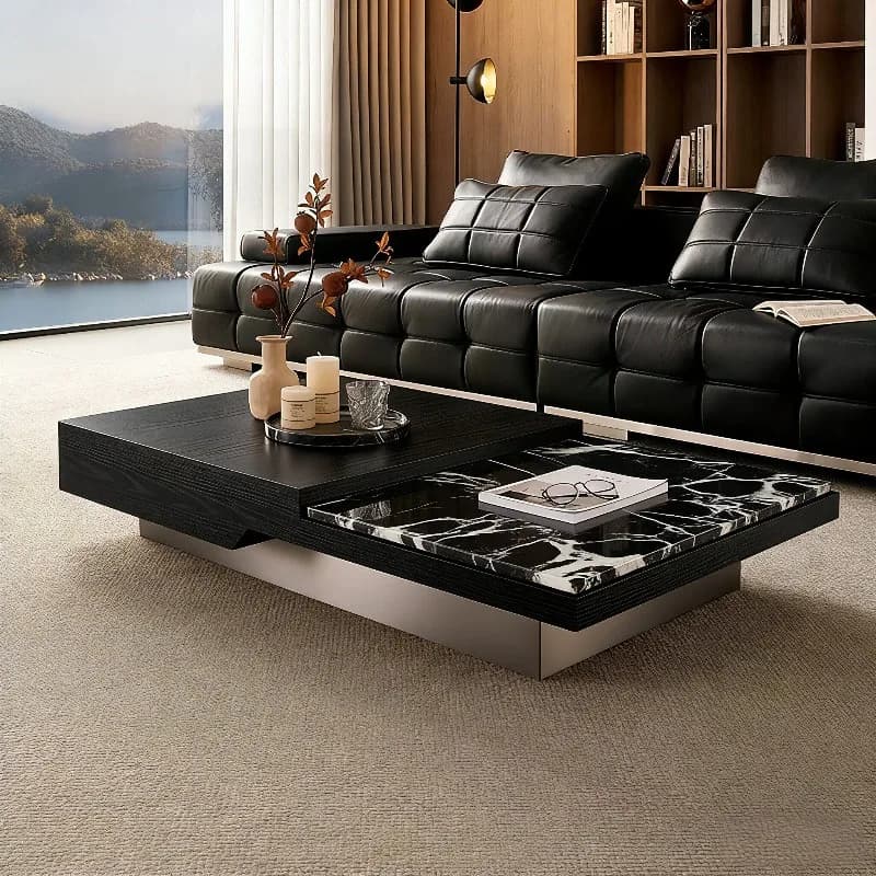 Moving Writing Coffee Table Dinner Luxury Modern Living Room Designer Side Table Decoration Mesa Auxiliar Lounge Suite Furniture