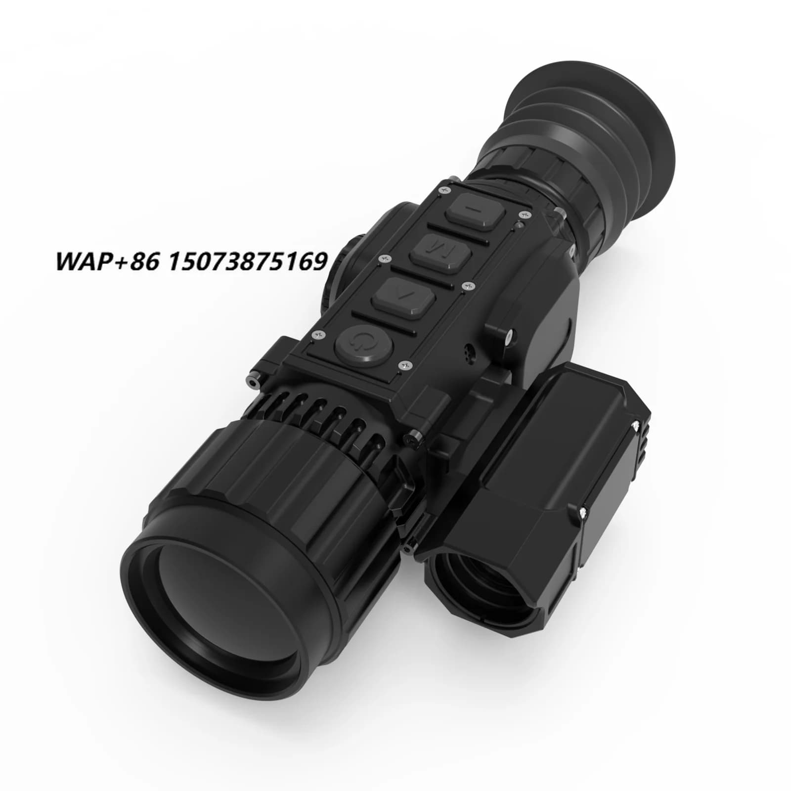 High Resolution 384x288 Uncooled Digital Thermal Scope Night Vision Outdoor  Mounted Infrared Thermal Imaging Scope IP65