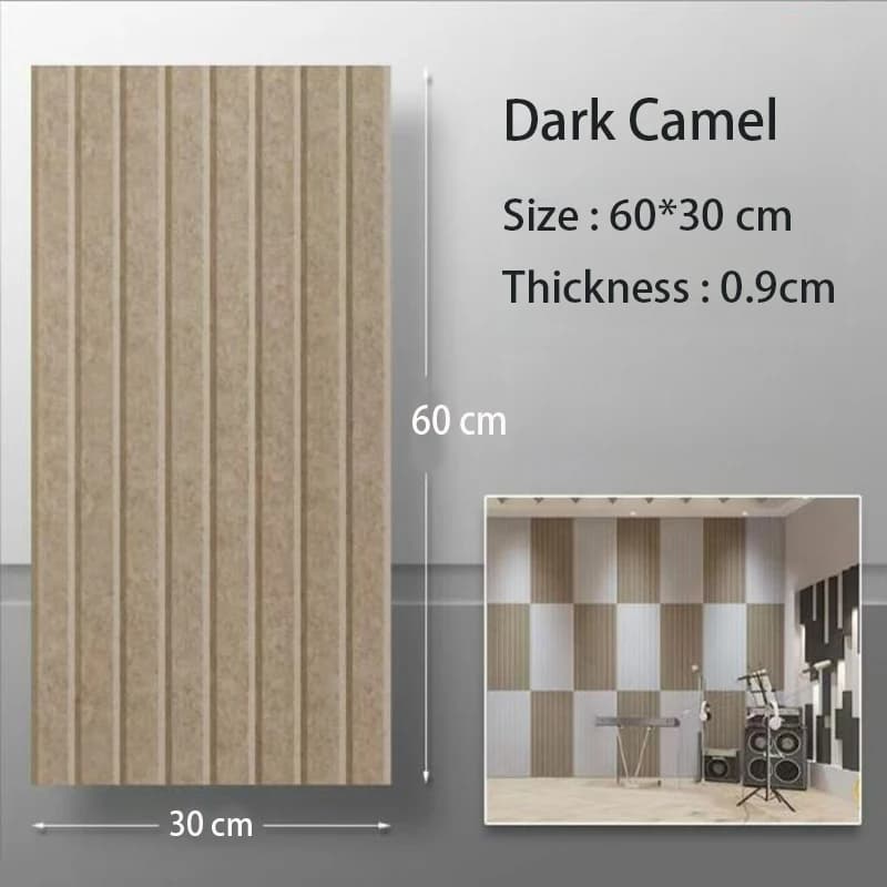 Home Decor Sound-absorbing Panels Large 30x60CM Soundproof Felt Cork Tiles Bulletin Pin Boards Acoustic Wall Panel Decorative