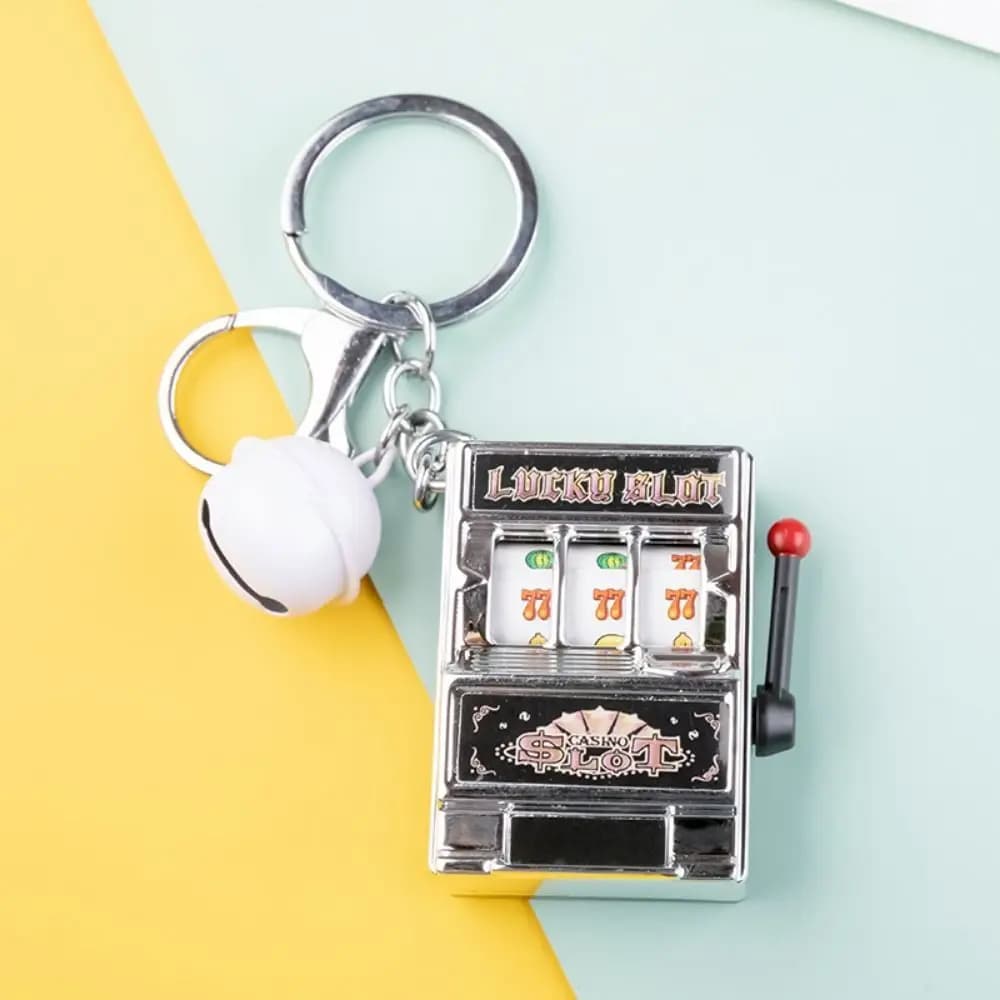 Educational Toy Antistress Toys Gag Toys Funny Games Slot Machine Key Chains Lucky Jackpot Keyrings Safe Machine Fruit Machine