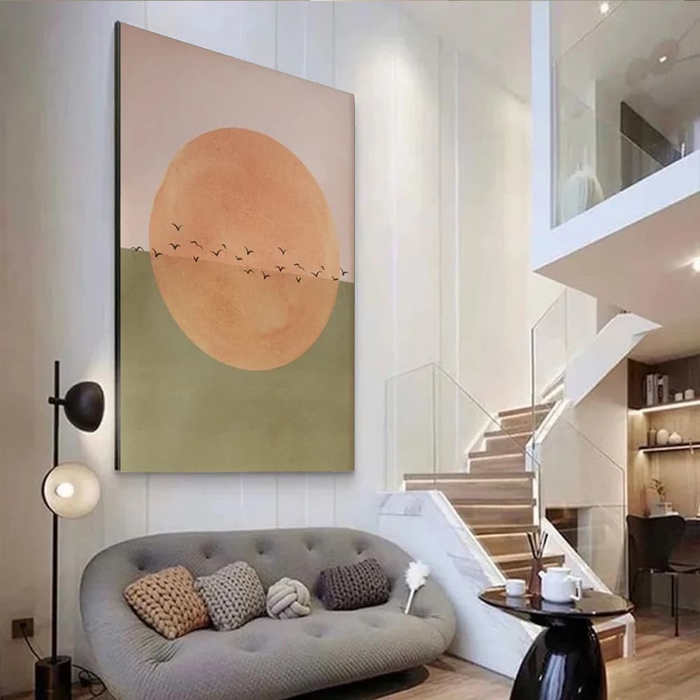 100% hand drawn blue texture abstract oil painting original wall painting home living room decoration paint interior aesthetics