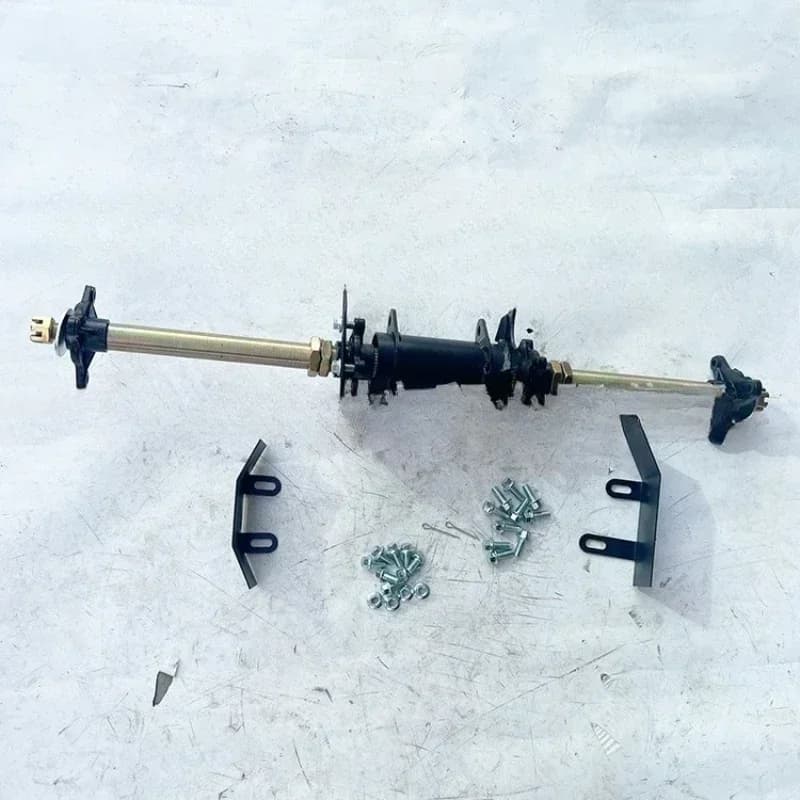 ATV four-wheel, Little Bull ATV karting accessories bold rear axle assembly rear axle with flange with disc brake disc