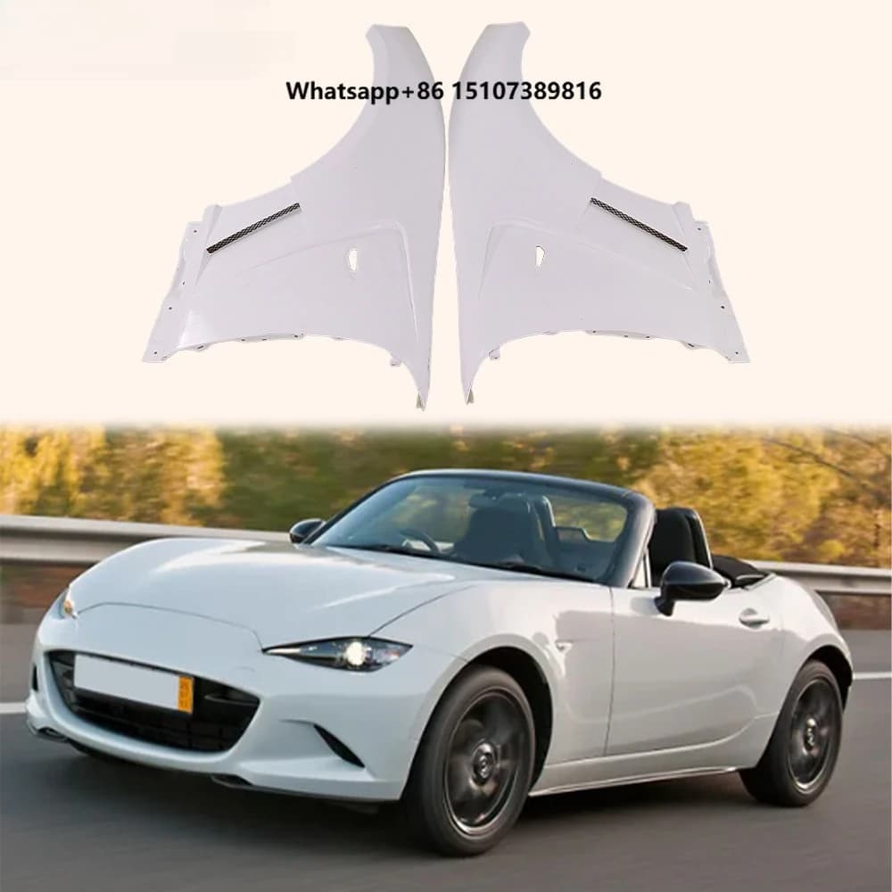 For Miata MX-5 MX5 ND 2016-24 Fiberglass AM Style Front Side Vented Fender