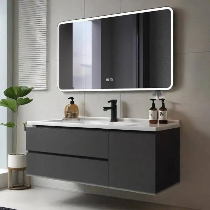 Undersink Door Bathroom Cabinet Vanity Luxury Small Shelves Bathroom Cabinet Stuff Storage Armoire De Rangement Furniture