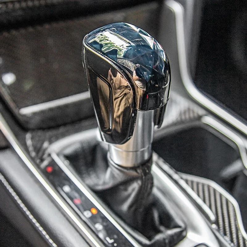 Personalized Interior Crystal Carbon Grain Gear Knob Head Cover for Honda Accord 2018-2026, Civic 2022-2026, CR-V HR-V 2023-2026