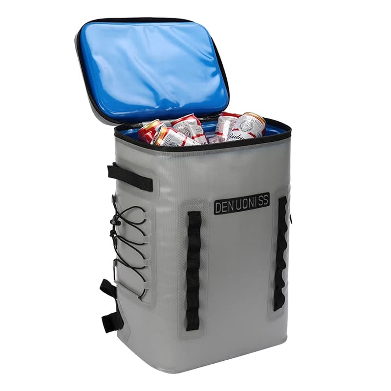 Portable 20 L Insulated Backpack Lightweight TPU Thermal Non-Woven Breast Milk Beer Cooler Bag Waterproof Oxford Material