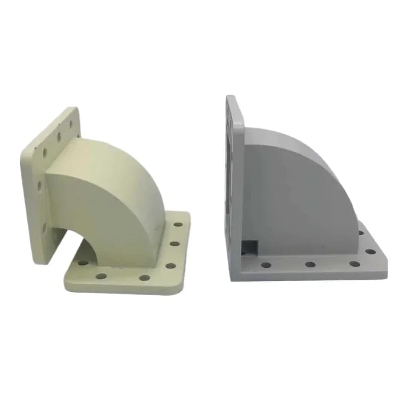 90 degree H-shaped elbow waveguide, filter to C-band high frequency head filter accessories
