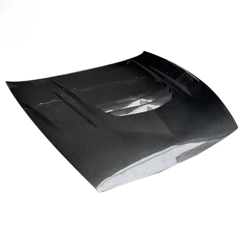 Hot Selling Carbon Fiber Front Engine Hood Bonnet With Screws Screw-On Retrofit Upgrade Auto Exterior Replacement Parts