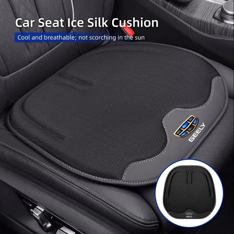Car Summer Ice-Silk Seat Cover Apple-Shaped Cushion Interior Accessories For Geely Emgrand X7 EC7 Atlas Boyue GC6 Parts LC EC8