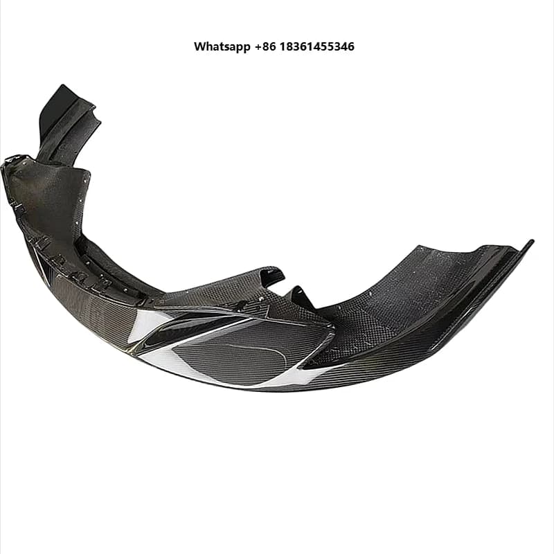 for    720S 2015-2018 R-type Dry Carbon Fiber Body Kit Front Lip Spoiler Side Skirt Diffuser Mudguard Suitable