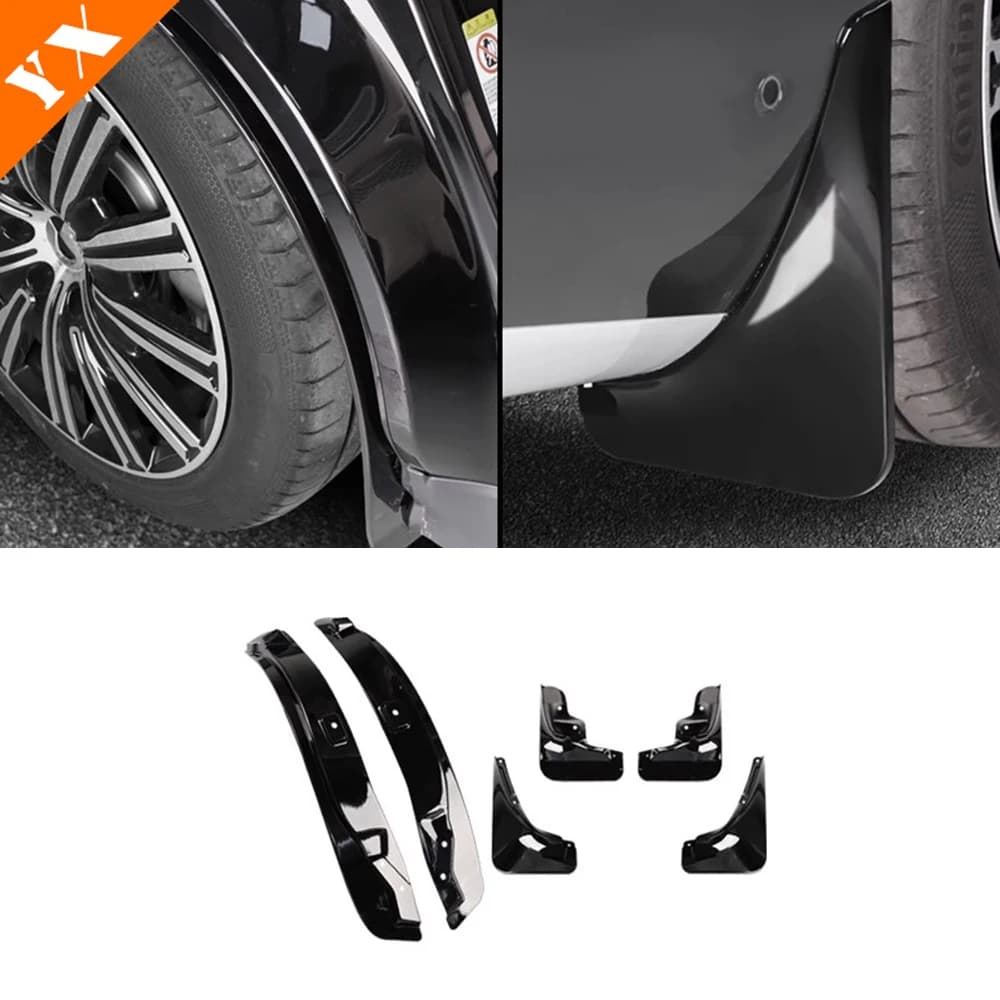 For Denza N9 2025 2026 accessories Black Car Front Rear Wheel Mud Splash Guard Fender Anti-dirt Anti-splash Exterior Accessories