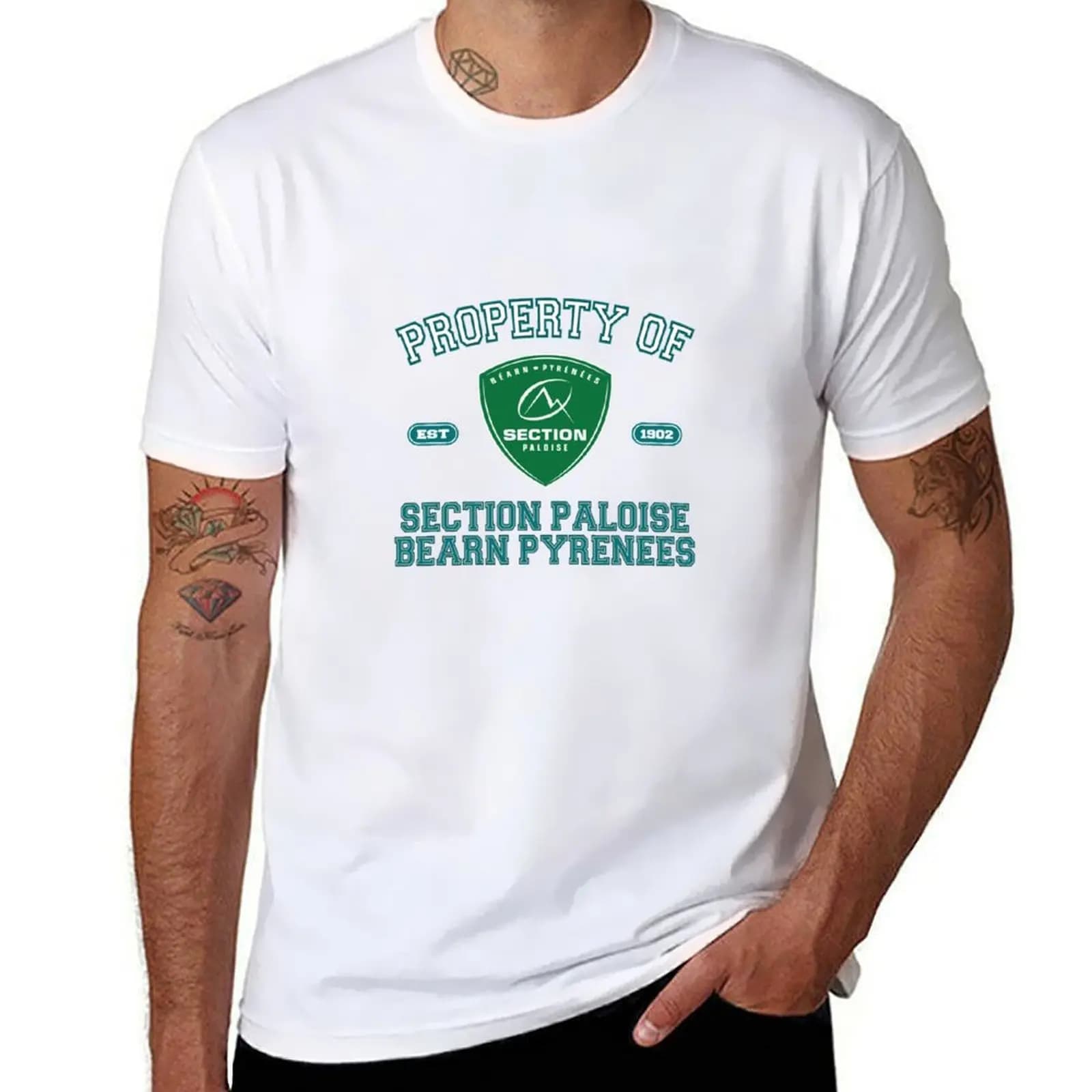 Property of Section Paloise T-Shirt t shirt personalised funny t shirts cotton T-Shirt