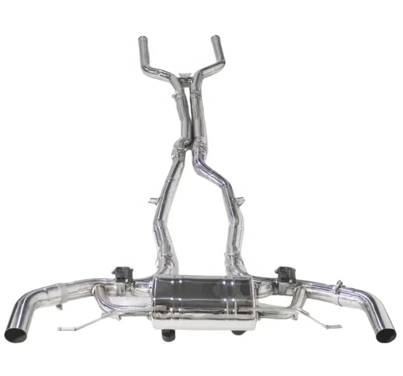 304 Stainless Steel Custom Downpipe For BenzAMG GLC63  m177 exhaust pipe