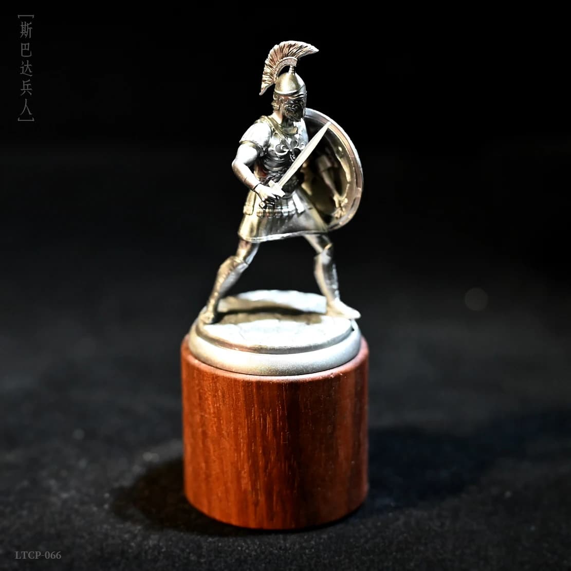 50MM Modern soldier decoration handicraft home office ornaments resin soldier decoration ancient sparta LTCP-066