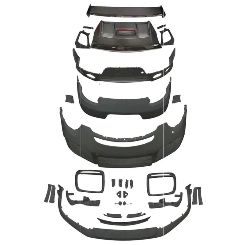 PG For  911 upgr  GT2 RS style  bodykit 2011-2018 with PP plastic