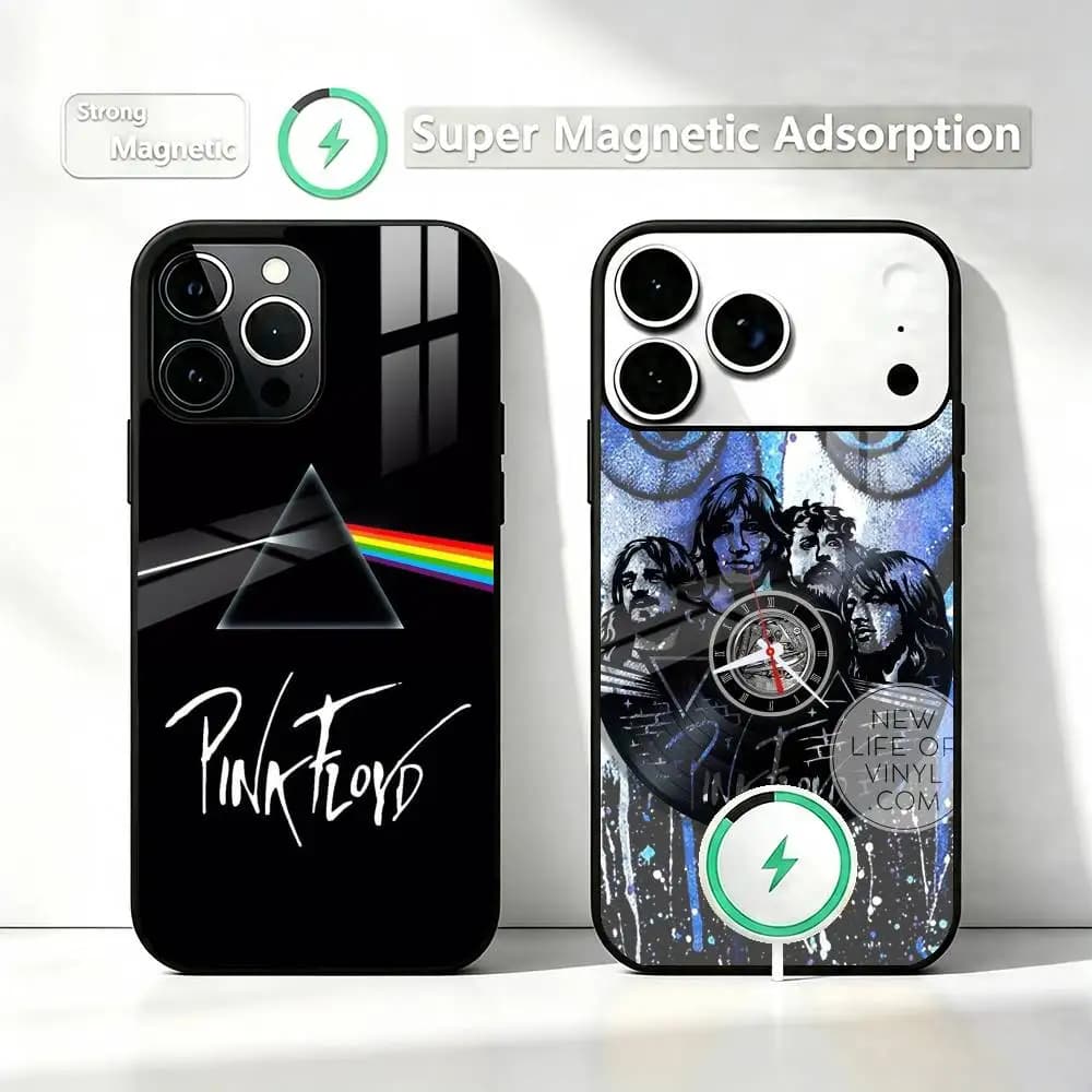P-Pink-ess F-Floyd-ess  Phone Case For iPhone17,16,15,14,13,12,11 Plus,Pro Allows magnetic wireless charging