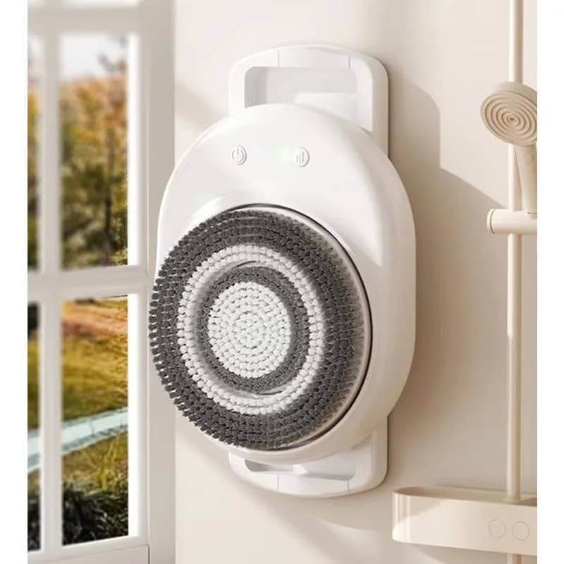 Wall-mounted Back Brush for Shower Electric Brush Shower Body Brush for Shower