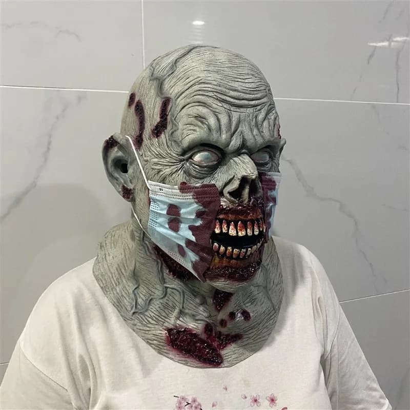 Halloween New Masks Zombies Apocalypse Masks Home Decorations Latex H ead Sets Handicrafts and Ornaments