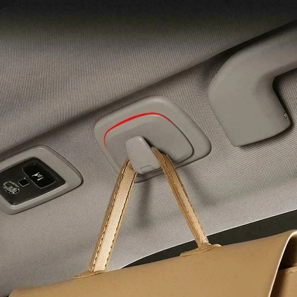 For VOLVO XC60 2018-2020 XC90 XC40 V40 2015-2020 V90 S90  2016-2020 Roof Hooks Clothes Hanger Hook Trim Interior Car Accessories