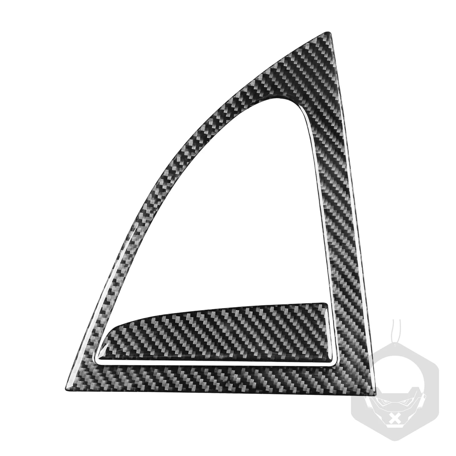 For Hyundai Veloster 2012-2017 Carbon Fiber Rear triangular window Panel Trim Cover Car Accessories Exterior Decorative Stickers