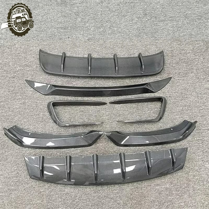 LANOUT Carbon Fiber Body Kit Maserati Levante New Condition Front Lip Rear Diffuser Spoiler Bumper Full Set Perfect Fit Black