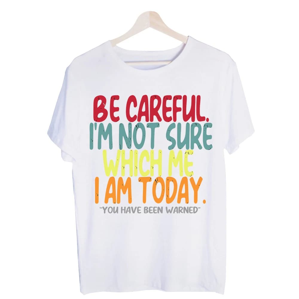 Unisex Slogan-Style Graphic Tee, Short Sleeve Crew Neck T-Shirt for Casual Daily Wear and Everyday Outfits