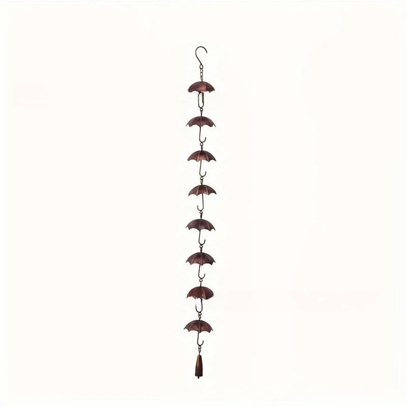 Drainage chain, villa umbrella wind chime water chain, eaves water chain