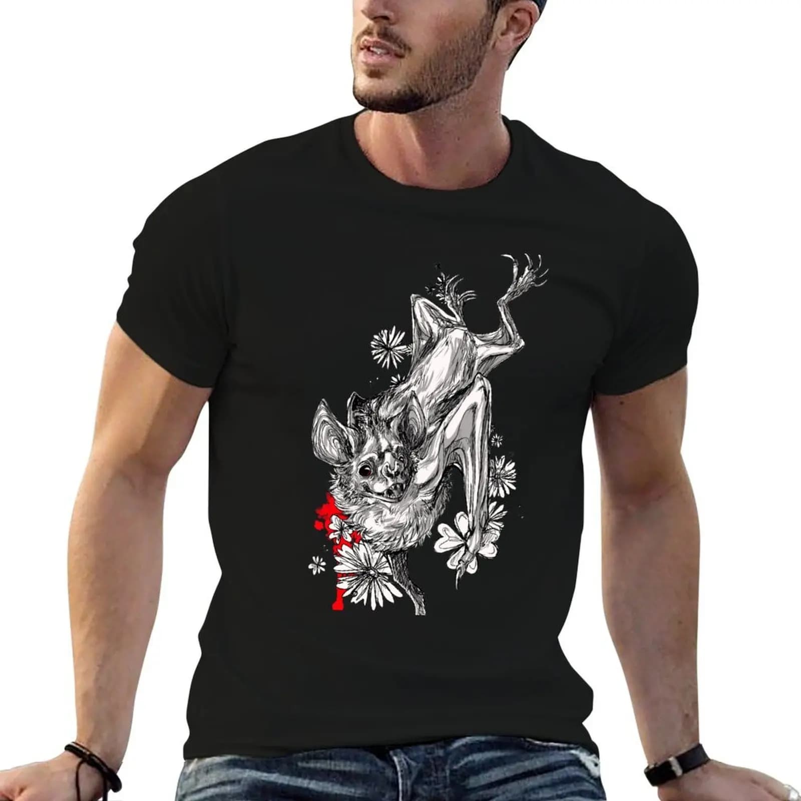 the vampire boy T-Shirt blue lock football t shirt funny t shirts for men