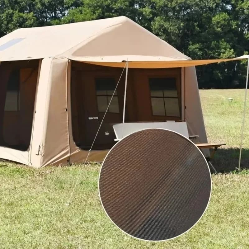 Large Waterproof Two-Room Inflatable Canopy Tent Windproof  UV Protection  For Family Outdoor Camping Hiking Picnic Travel Beach