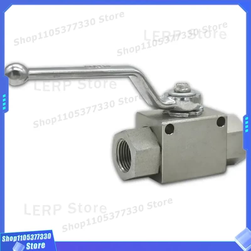 Customizable Galvanized 1/2 Inch KHM-38SR Three Way Ball Valve Internal External Thread for Water Gas Pipeline Support OEM