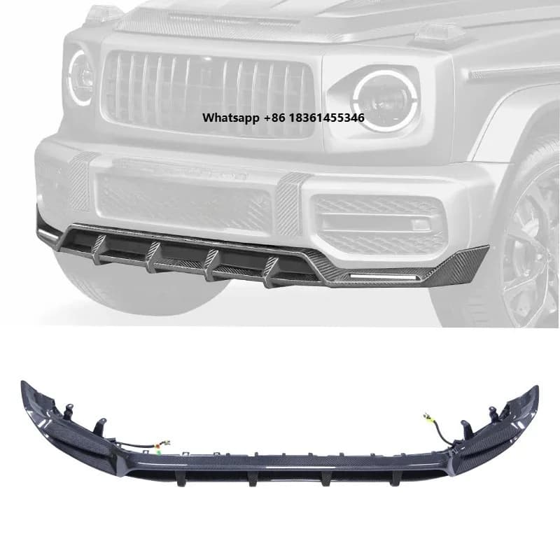 For G Class W464  G63 Front Lip Sp   Diffuser TC Style Carbon Fiber Bodykit  Front Bumper  Rear Bumper