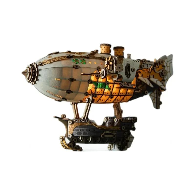 Aircraft 3d three-dimensional puzzle building block assembly model