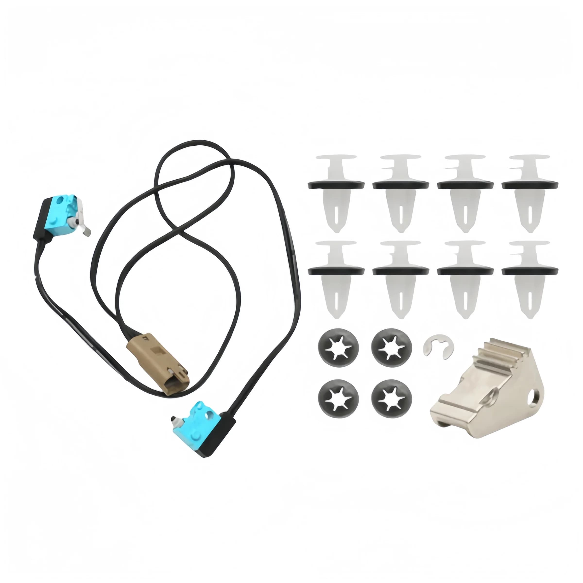For Tesla ModelS Microswitch With Spacer Gear Inner Puller Door Handle Parts