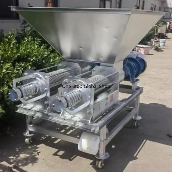 Hot Sale Commercial Customizable Farm Spiral Extruded Manure Solid-liquid Separator