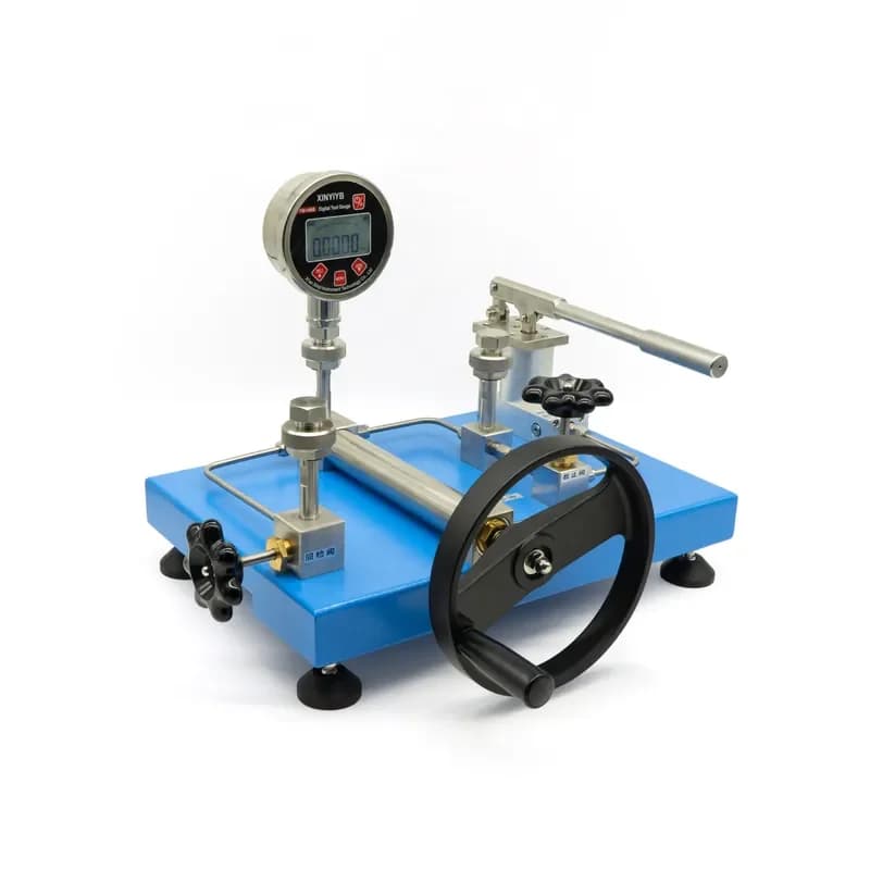 Desktop Pneumatic Pressure Source Test Equipment Calibrator Pump Pressure Gauge Calibration Pump