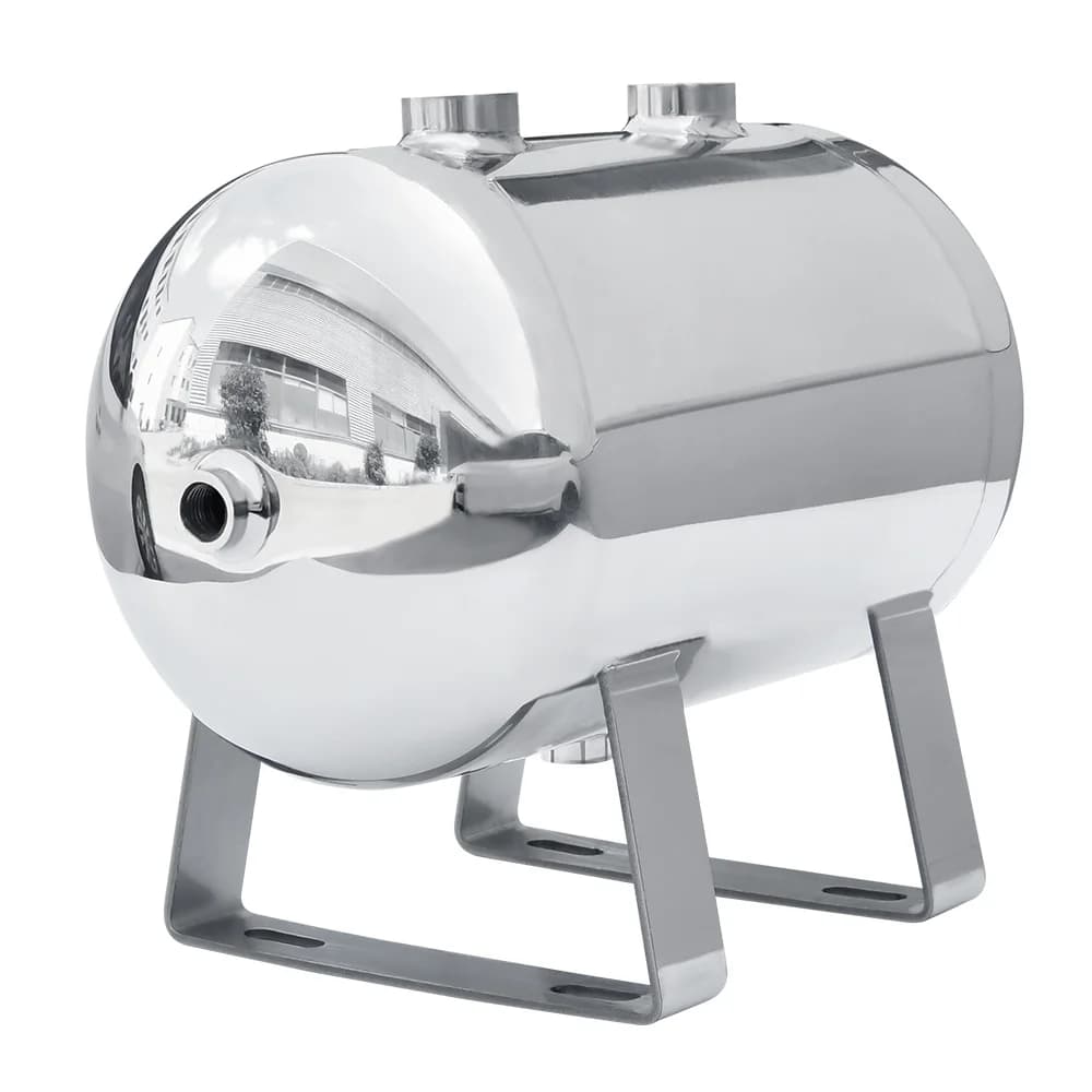 Factory Direct 5L Horizontal Stainless Steel Air Tank Air Suspension System Accessories for Industrial Compressors