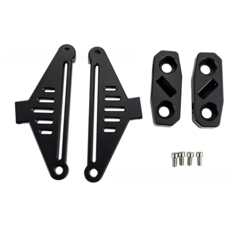 Suitable for Jeep Wrangler A-pillar dual light bracket JK spotlight bracket aluminum alloy auxiliary bracket accessories