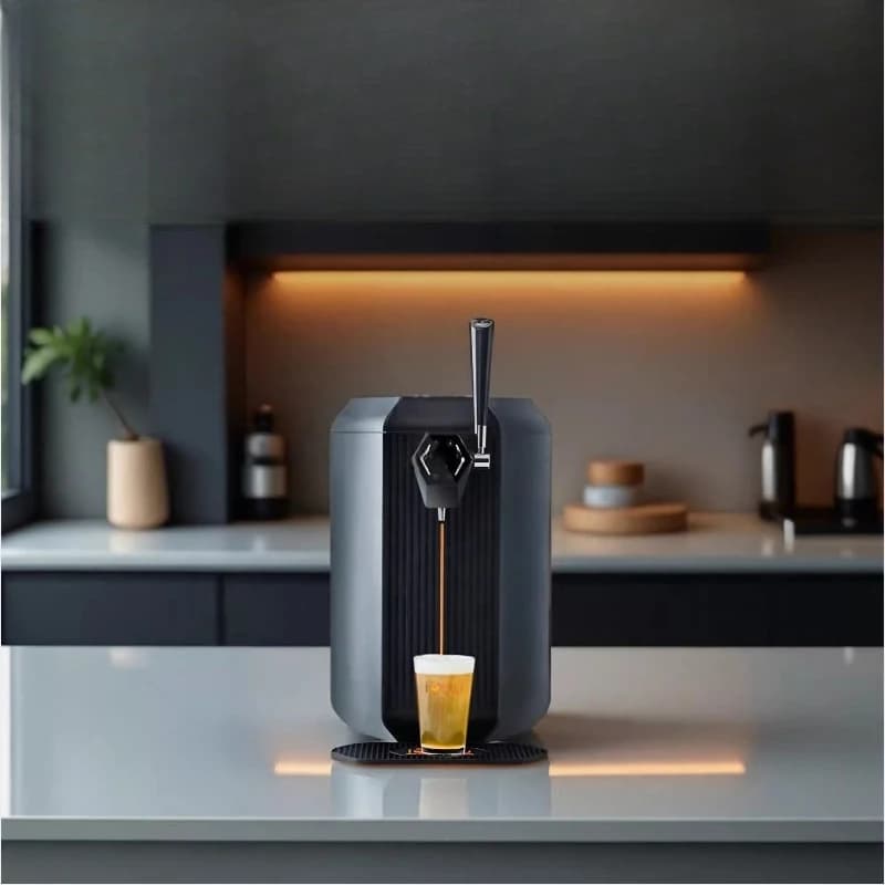 Beer machine household zero threshold one-key temperature control pressure
