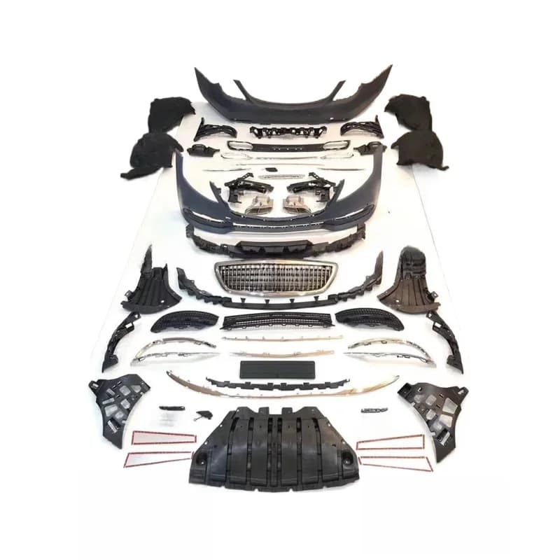 High Quality Style Body Kit With Front Rear Bumper For Mercedes Benz S Class W222 Exterior Upgrade Tuning Parts