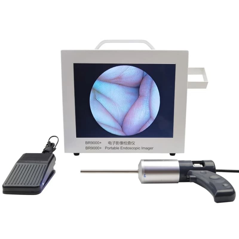 High definition BR9000 + electronic image inspection instrument, visual ear-picking animal otolaryngology