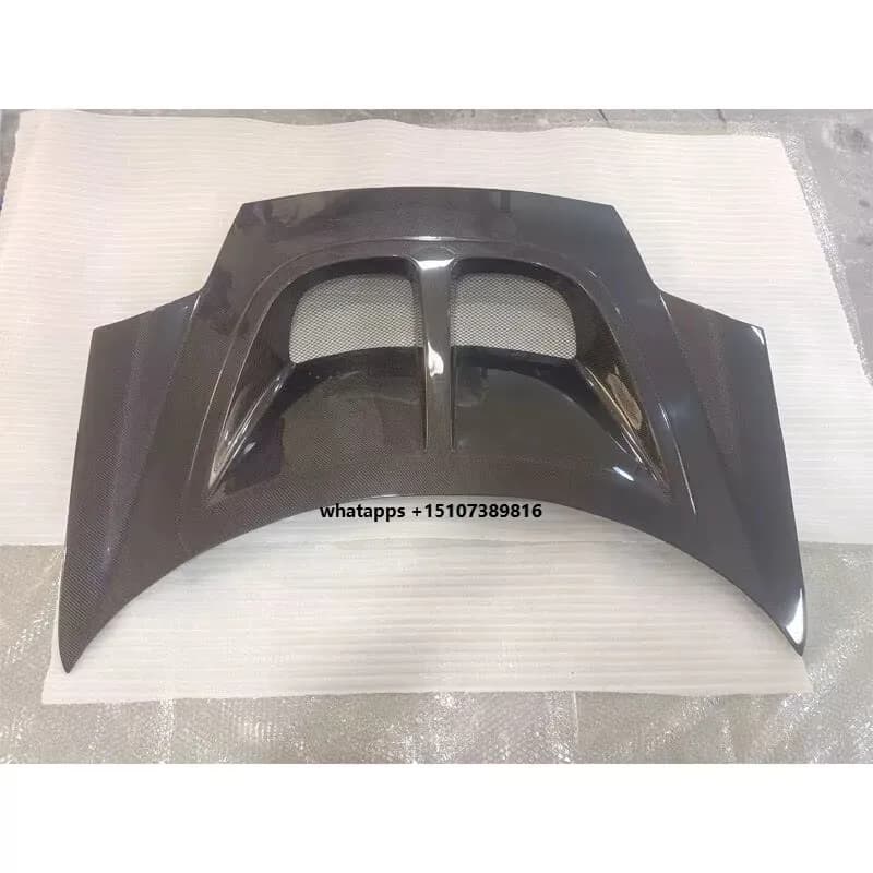 Car Modification Hood for MRS Front Bonnet Engine Cover Resin Fiber Carbon Fiber