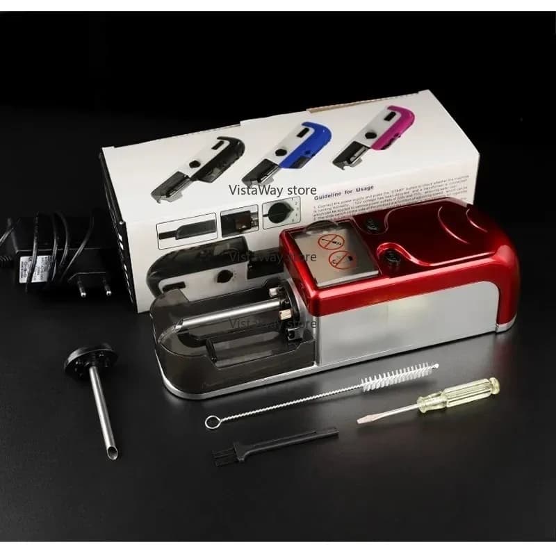 Hot Sale High End Cigarette Maker Full Automatic Household Electric Cigarette Maker Empty Cigarette Tube 8mm/6.5mm