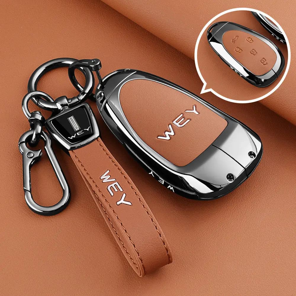 2025 New Great Wall Wei Brand High Mountain Key Set 25 Wei Pai High Mountain 8/7/8/9 Car Specific Metal Buckle Shell