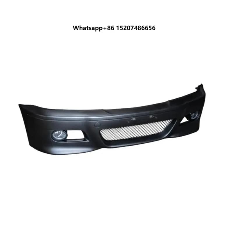 For  e46 bumper High Quality for E46 4DR Auto Body Parts New I-Design Style Resin Fibre Bumper Body Kit for Effective Car