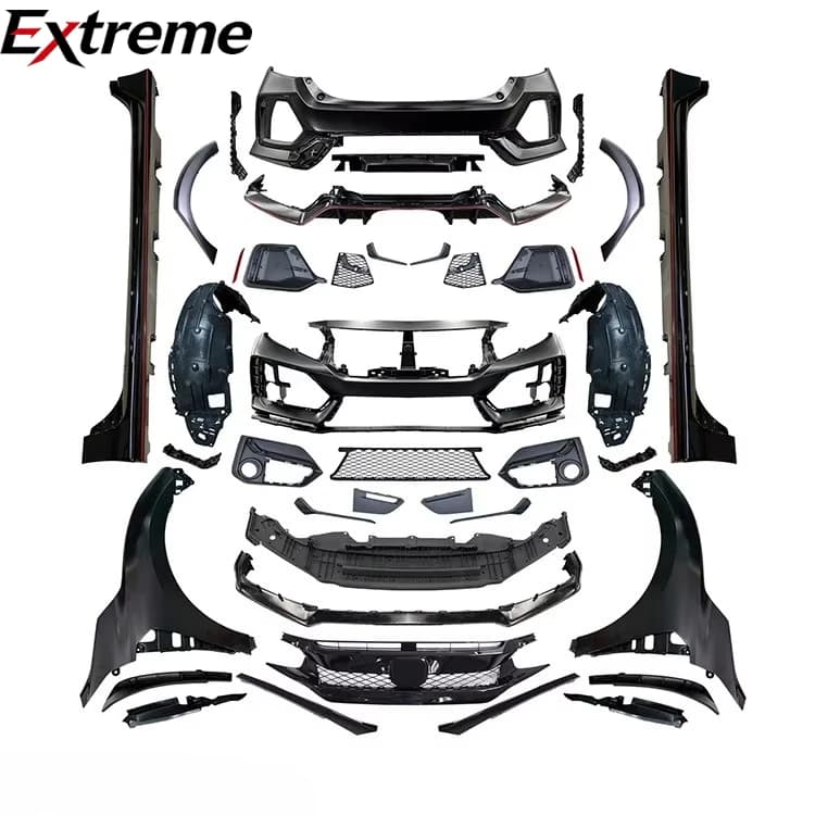 2020 Type-R Style 1-1 Wide Body Kit for HONDA CIVIC Hatchback 2016-2022